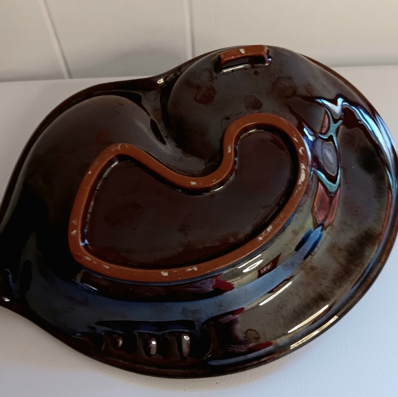 Vintage Tilso Boxer And Puppies  Ceramic Tray Mid Century - Picture 6 of 7